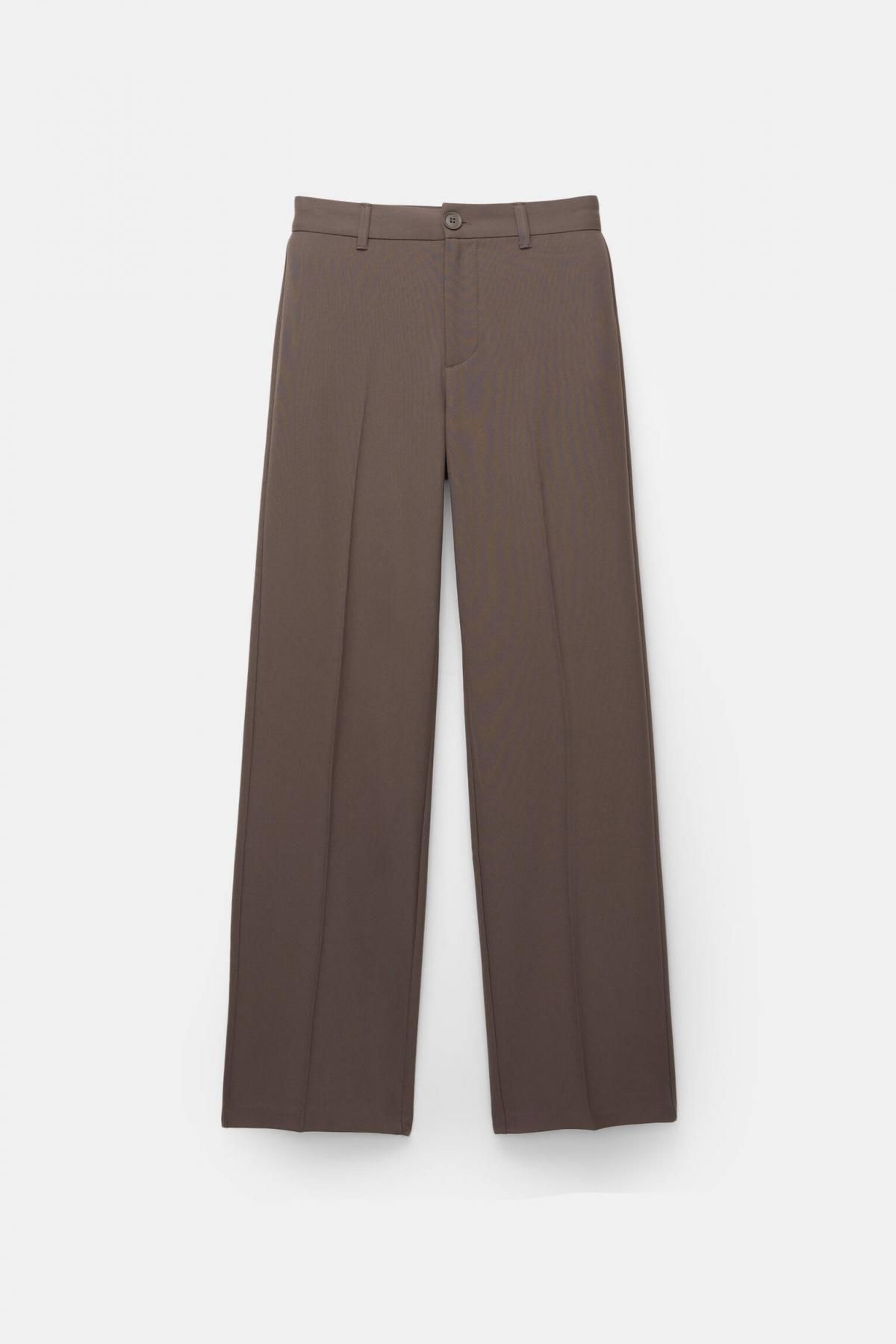 풀앤베어 하이웨이스트 테크니컬 스트레이트 팬츠 3680/349 DARK BROWN - 상세 이미지 5
