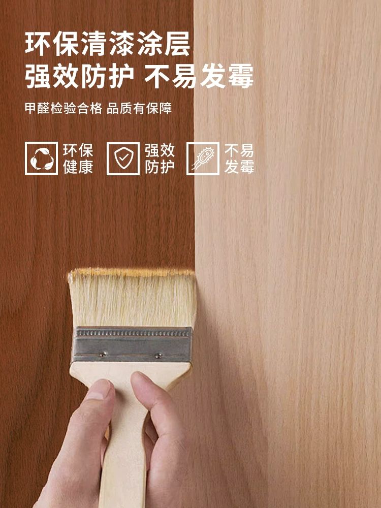 좁은 신발장 싱글도어 대나무 일본식 슬림 모던 선반 베스트셀러 블라인드 도어 브라운 6층 - 상세 이미지 4