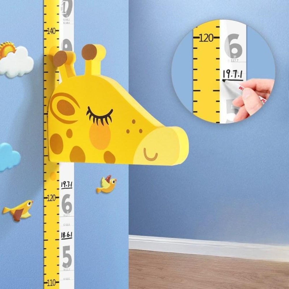 아이키재기 아이방꾸미기 키재는 자 신장계 키재기판 기린 마그네틱 흡착 키 단일 상품