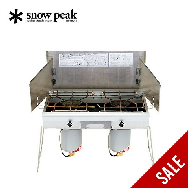 스노우피크 기가파워 캠핑 투버너 캠핑용 가스레인지 휴대용 GS-230