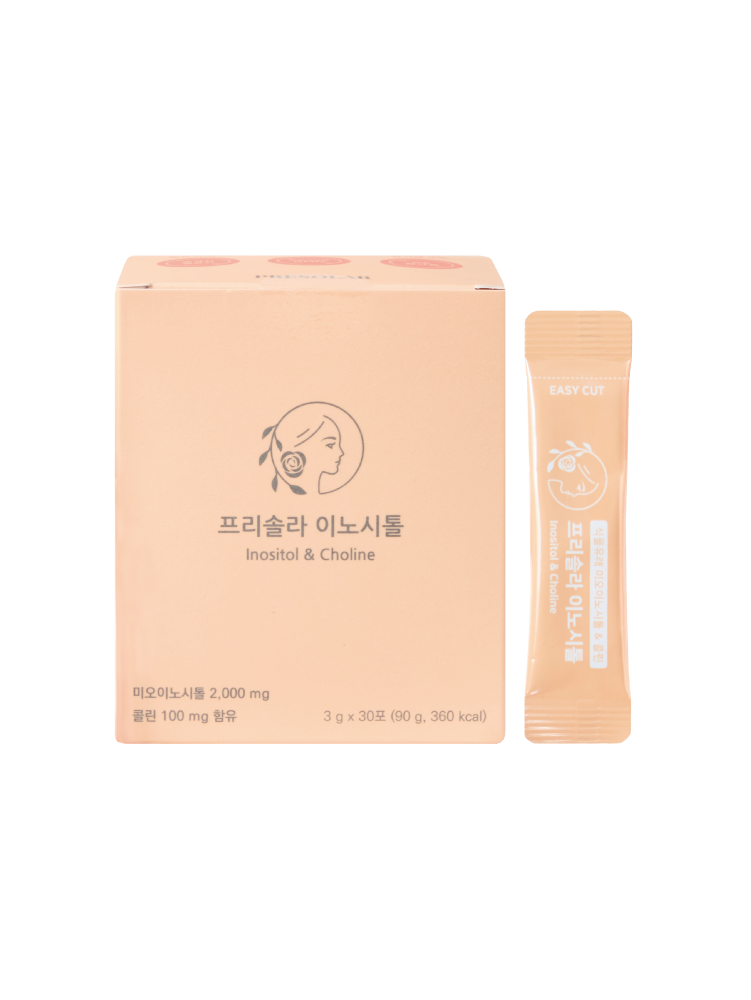 프리솔라 콜린 이노시톨 미오이노시톨 비타민D 엽산 임신준비 유기농 이눌린