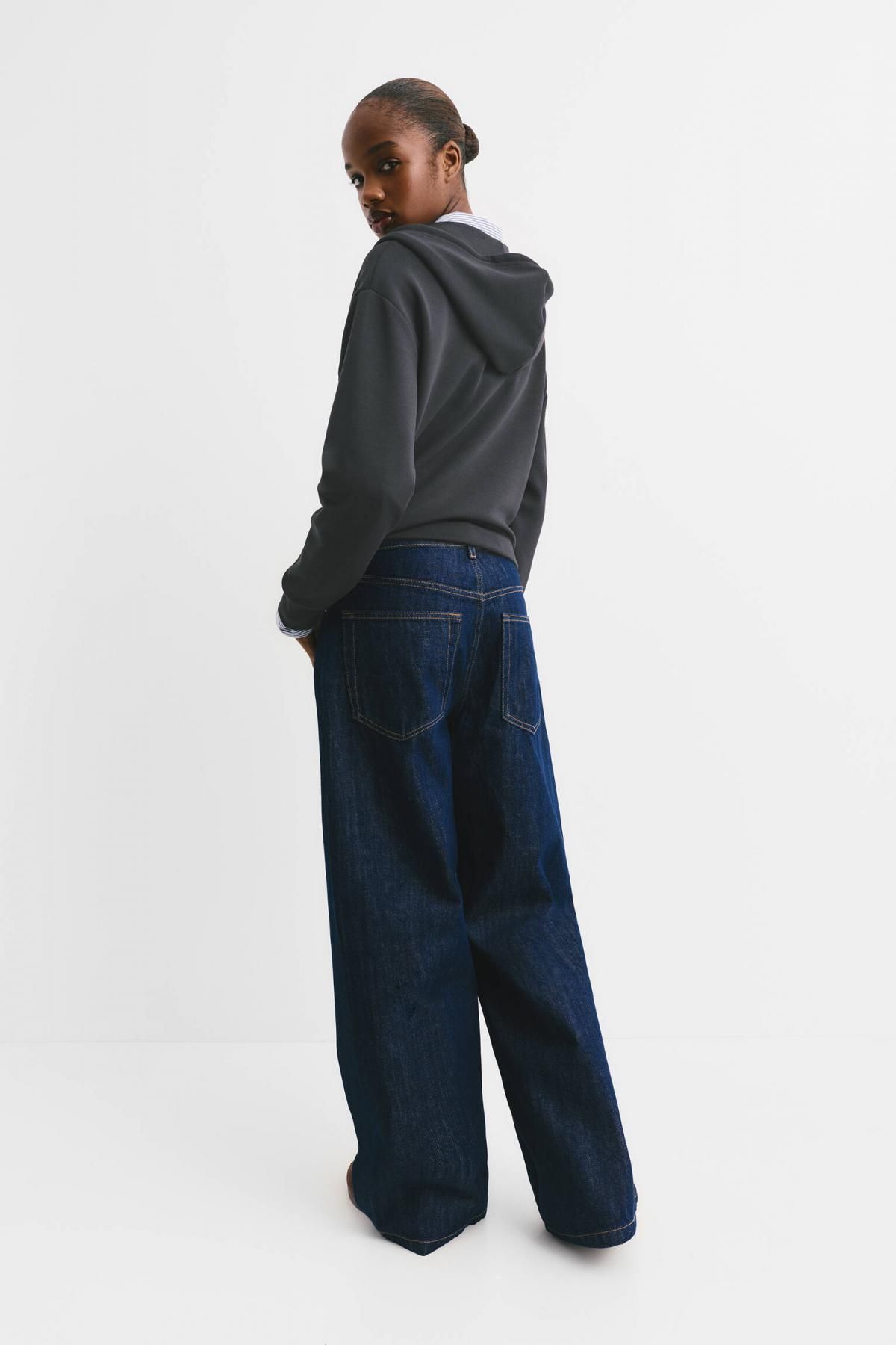 풀앤베어 테크니컬 벌룬핏 집업 후드티 7560/305 BLACK - 상세 이미지 4