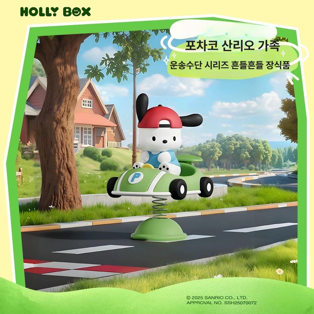 산리오 패밀리 로킹 음악 장식 자동차 데스크탑 선물 인테리어 키티 시나모롤 쿠로미 포차코 - 상세 이미지 5