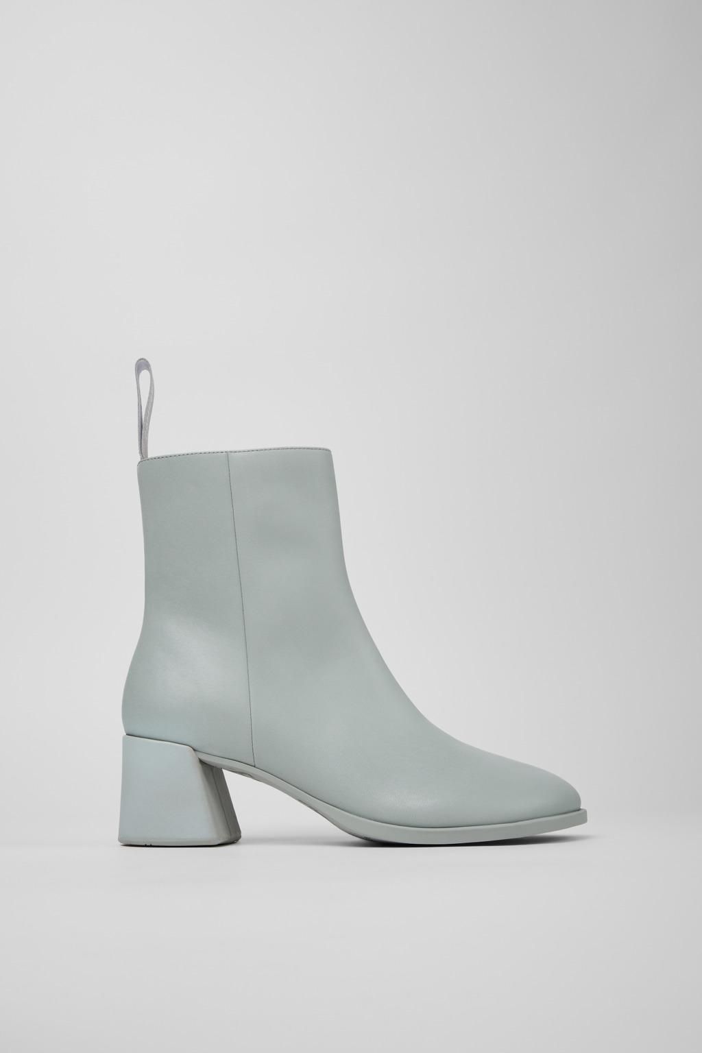 캠퍼 프리미엄 카프스킨 컴포트 미들부츠 Kora K400798-003 GREY - 상품 이미지