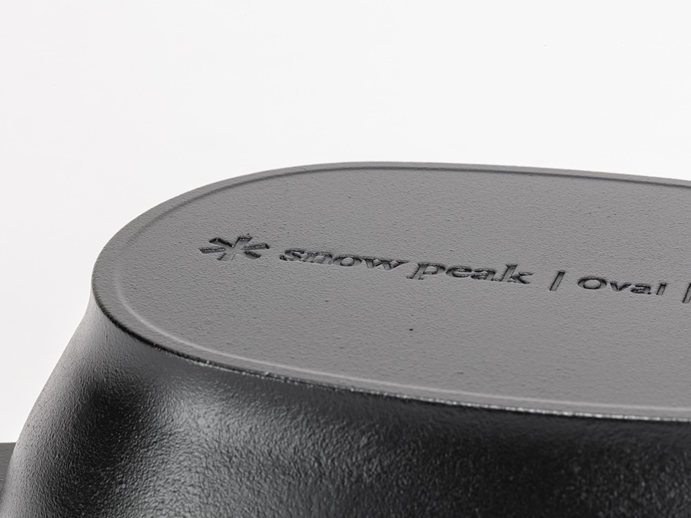 스노우피크 더치오븐 주철 마이크로 오벌 미니 무쇠 뚜껑겸용 CS-503R