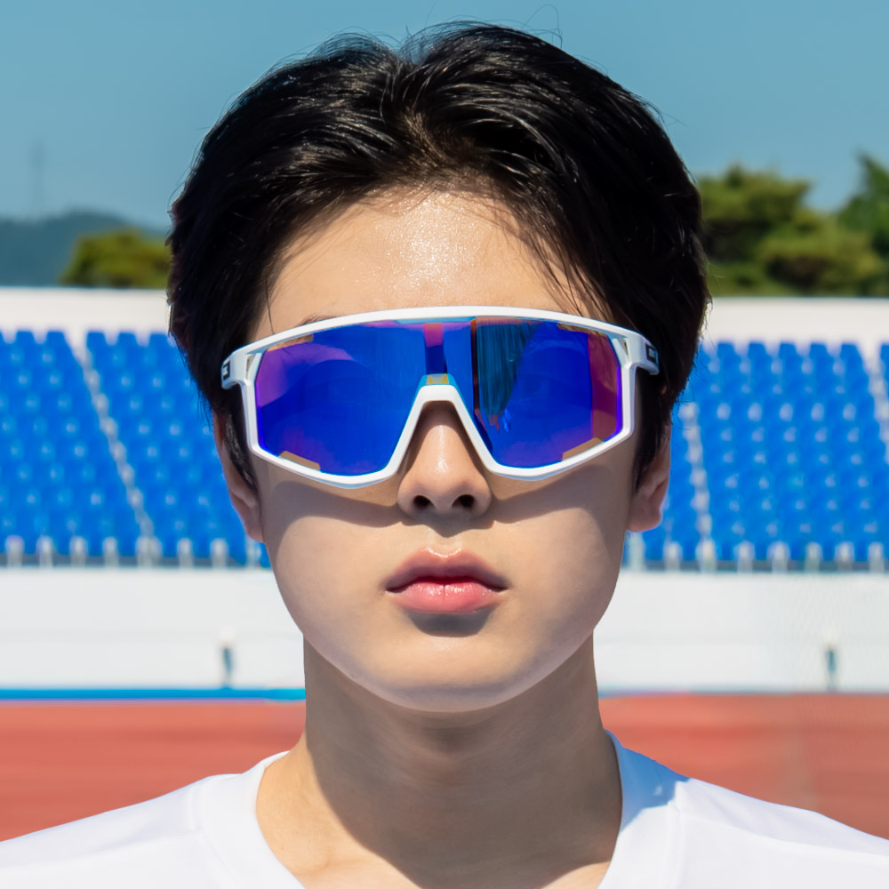 아퀼라 스포츠 선글라스 러닝 자전거 고글 안경 골프 낚시 라이딩 방풍 등산 편광 변색 - 상세 이미지 5