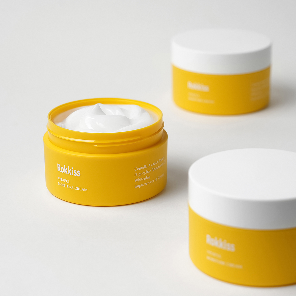 록키스 비타풀 약산성 화이트닝 수분크림 120ml, 2개 이미지 7