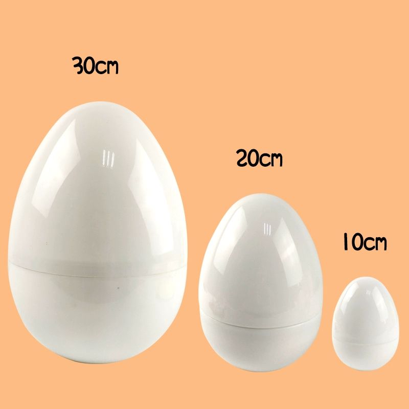 타임캡슐 계란 에그 달걀모양 우정 대형 예약편지 뽑기볼 6cm 플라스틱 오픈 에그-옐로우 - 상품 이미지