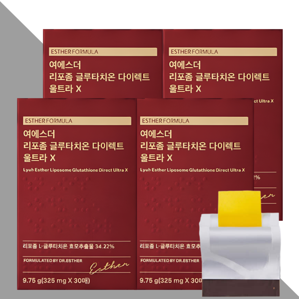 에스더포뮬러 여에스터 글루타치온 울트라X 필름 30매X4박스 - 상세 이미지 5