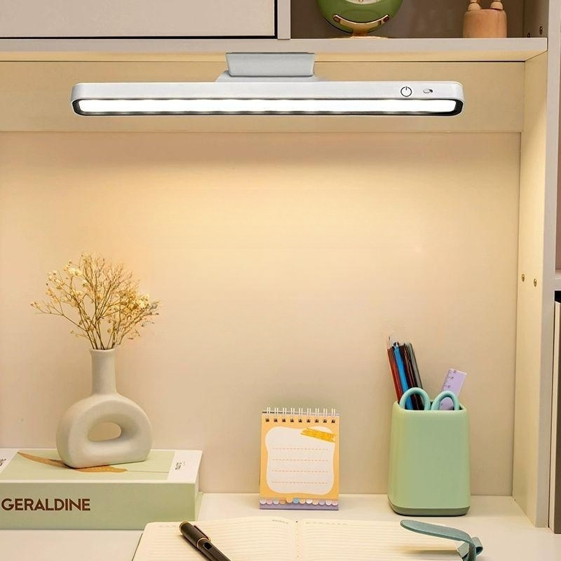 마그네틱 LED 독서실책상 독서등 충전 공부 터치 B형 2200mAh+3단 받침 - 상품 이미지