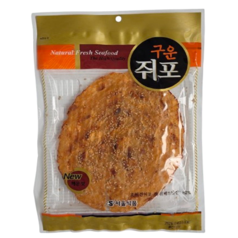 서울식품 참깨 황제 쥐포 소포장 매운맛 50g, 1개 - 메인 이미지