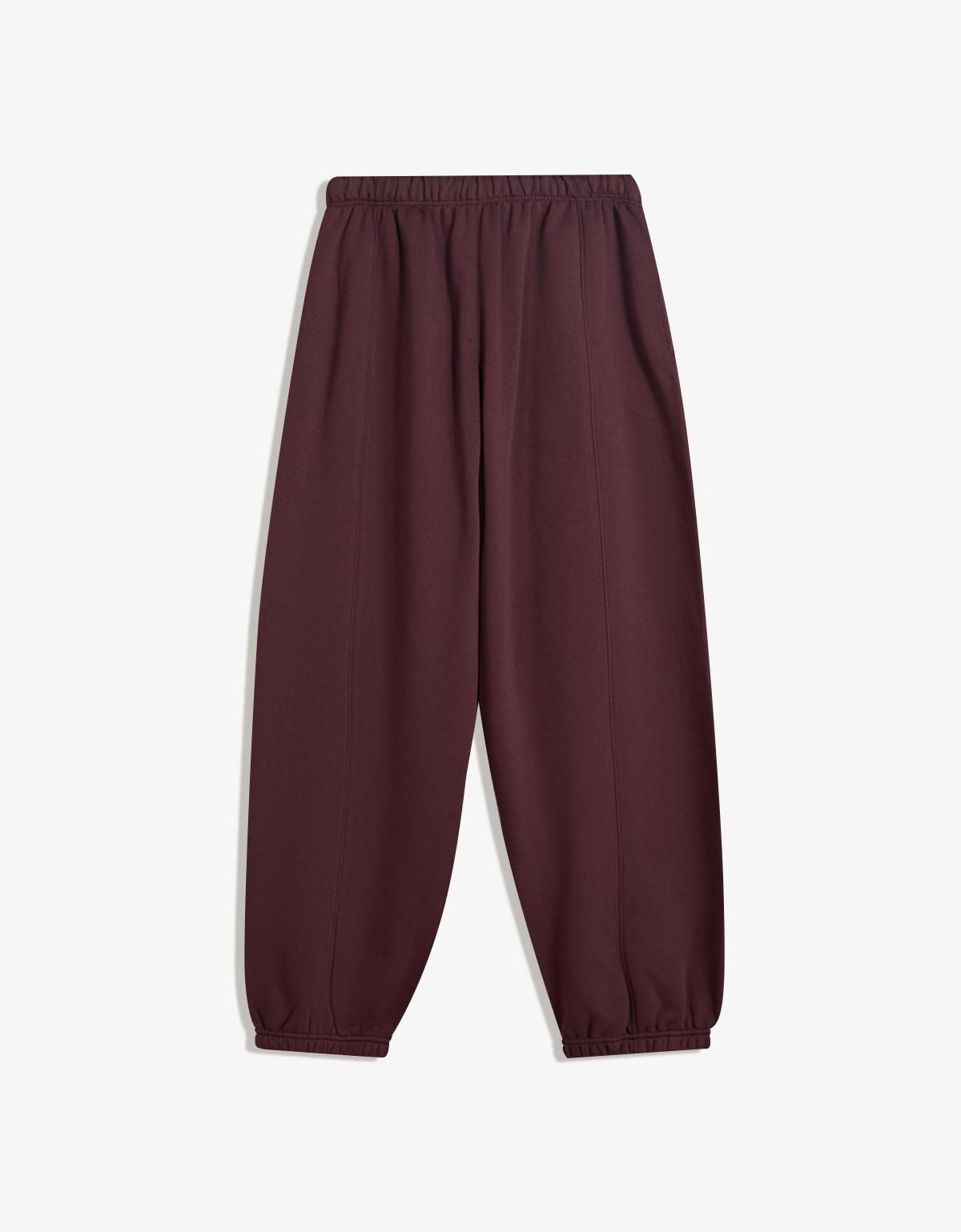 버쉬카 스트리트 프린팅 조거 팬츠 5292/700 BURGUNDY - 상세 이미지 2