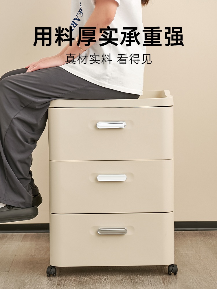 사무실 이동식 서랍장 데스크 이동서랍 수납장 파일 정리함 사무용 - 상세 이미지 4