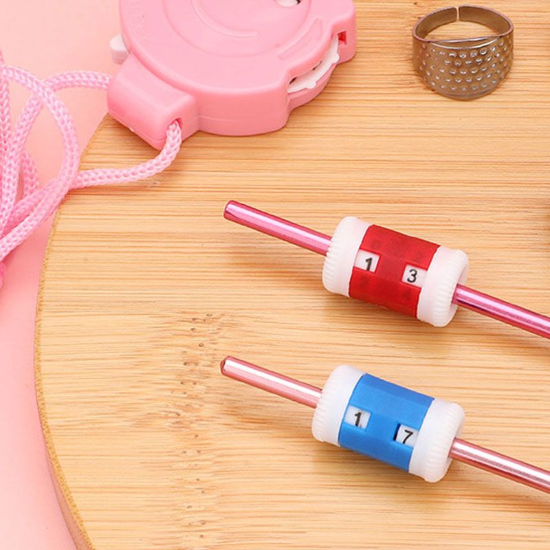 DIY 단수카운터 뜨개용품 뜨개질 부자재 재료 대바늘 도구 코수체크 단수기록기 링 표시기 - 상세 이미지 3