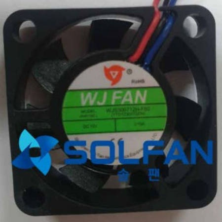 WJS300712H-F80 슬리브타입 / WJ팬 / DC12V 냉각팬 / 30mm x 7mm 사이즈 쿨링팬