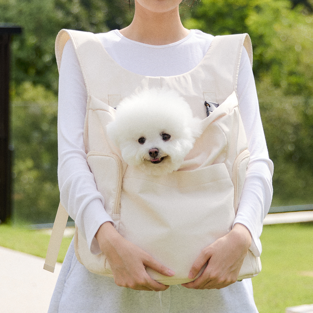 뭉연구소 강아지 가방 산책 이동가방 앞가방 백팩 - 상품 이미지
