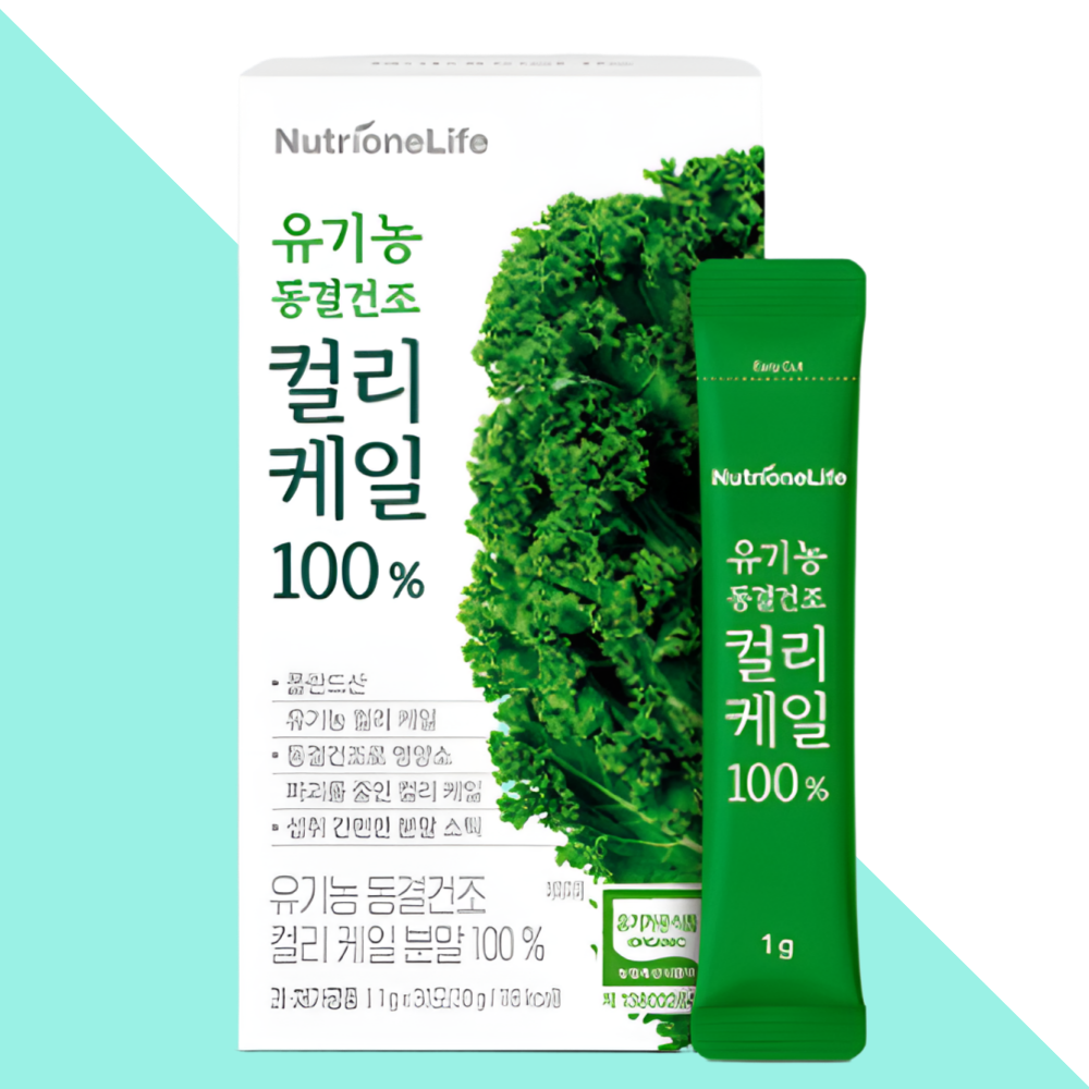 뉴트리원 컬리케일 곱슬 컬리 케일 분말 유기농 30포X1개 - 상세 이미지 5