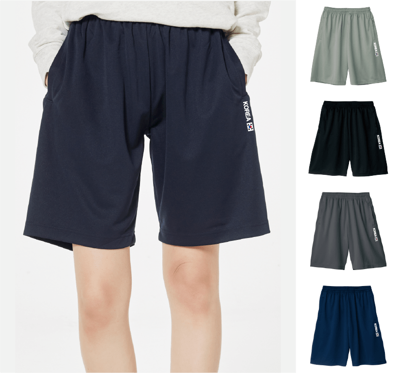 [코리아타이거] 드라이 하프 팬츠 남성 여성 여름 기능성 트레이닝 반바지 운동복 - 상품 이미지