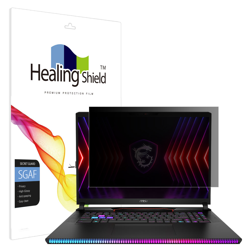 MSI 레이더 GE78 HX 14V 프라이버시 사생활 보호필름 액정 - 메인 이미지