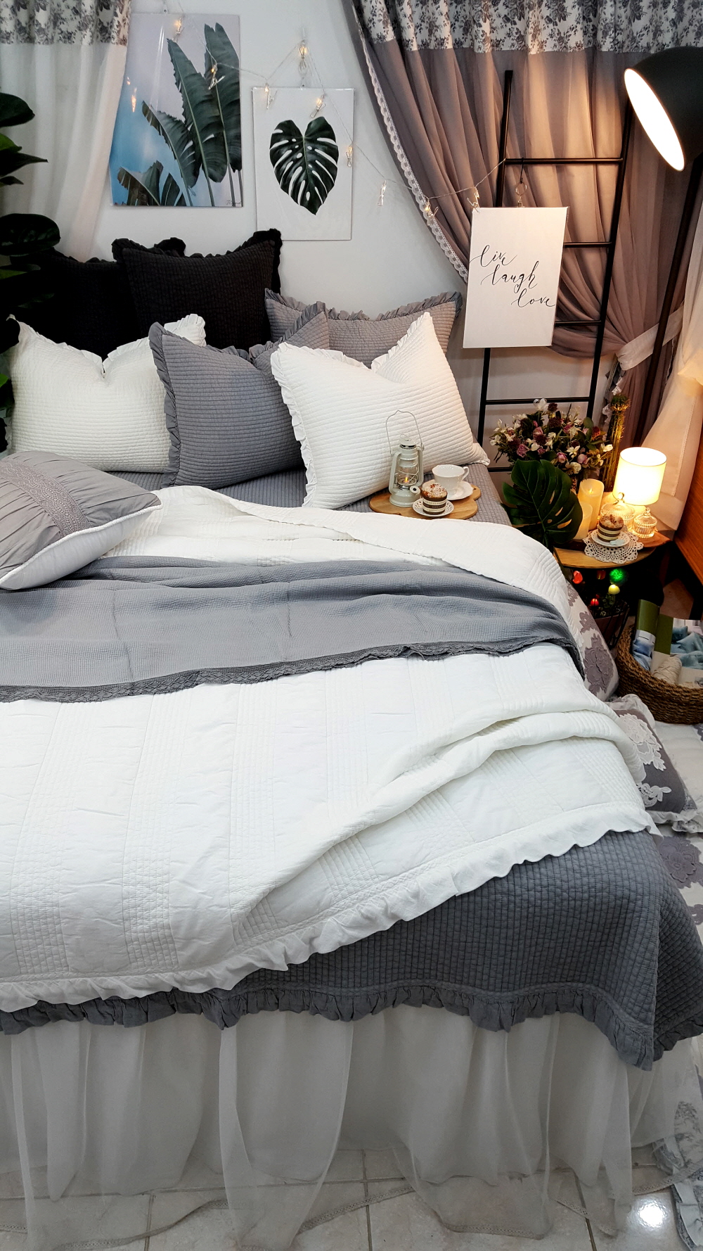 여름이불 구름 누비 아사면 봄 가을이불