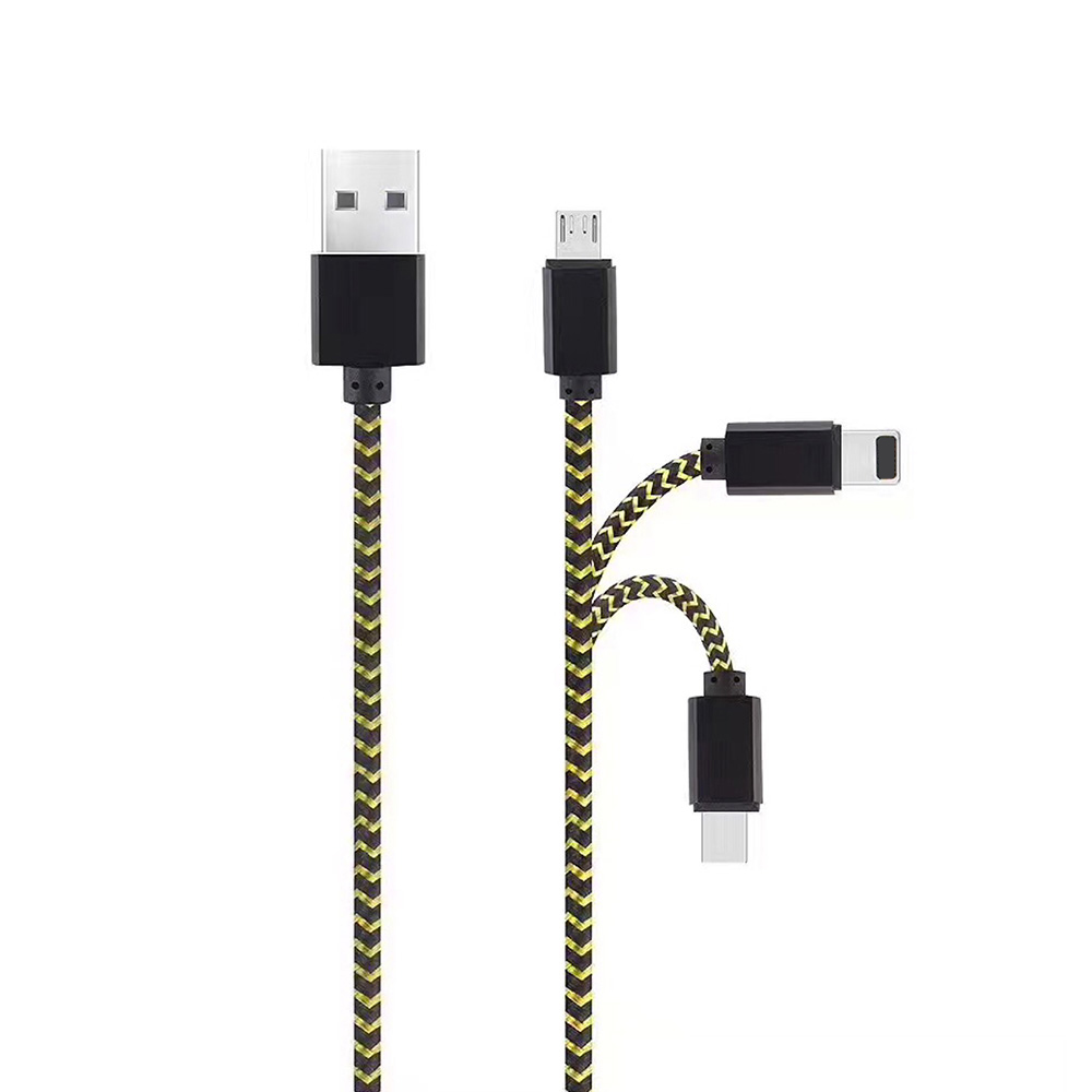 모핏 3in1 마그네틱 멀티 케이블 USB 5핀 8핀 C타입 올인원 1M