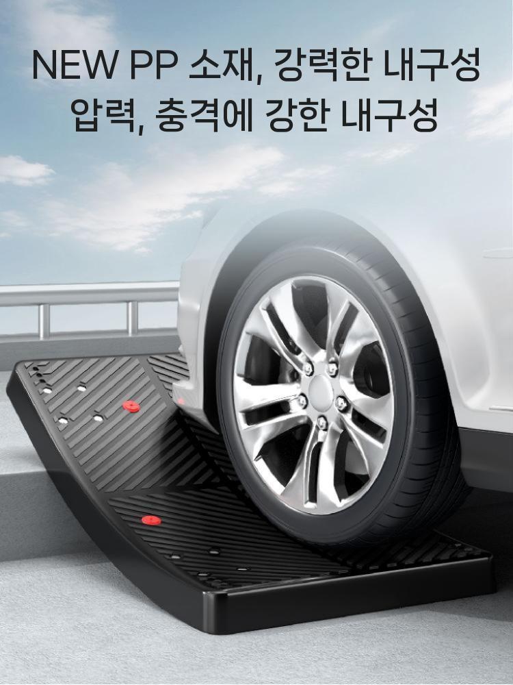 산업용 핸드카트 마트 2FGREENB 상하차 대형 운반카트 공장 73x49 블랙 더블 이층 차량 4 - 상세 이미지 4