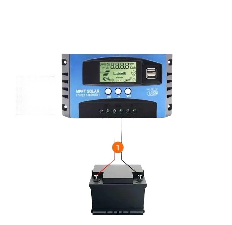 MPPT 태양광 발전 솔라 발전기 처마형 컨트롤러  MPPT 12V24V 공용 30A - 상품 이미지