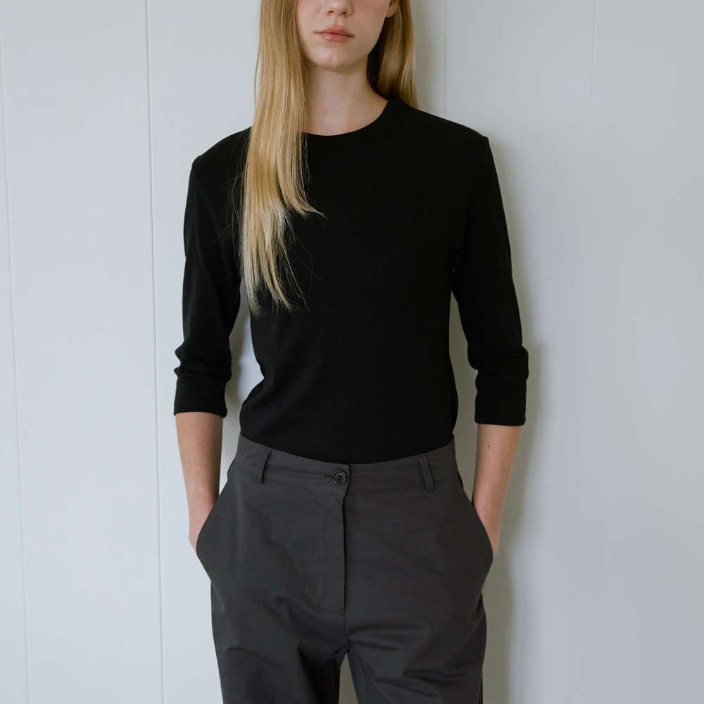 [블루브릭] 3/4 sleeve t-shirt (5colors) - 상세 이미지 3