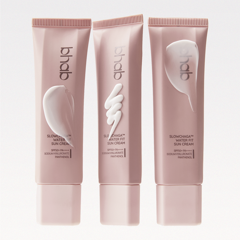 비햅 슬로우차가 수분 밀착 미백 유기자차 선크림 SPF50+ 50ml - 상품 이미지