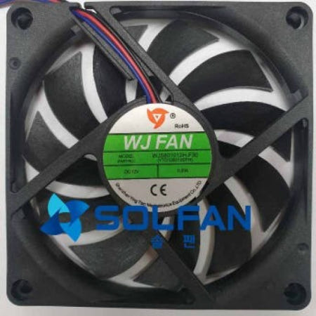 WJS801012H-F30 슬리브타입 / WJ팬 / DC12V 냉각팬 / 80mm x 10mm 사이즈 쿨링팬