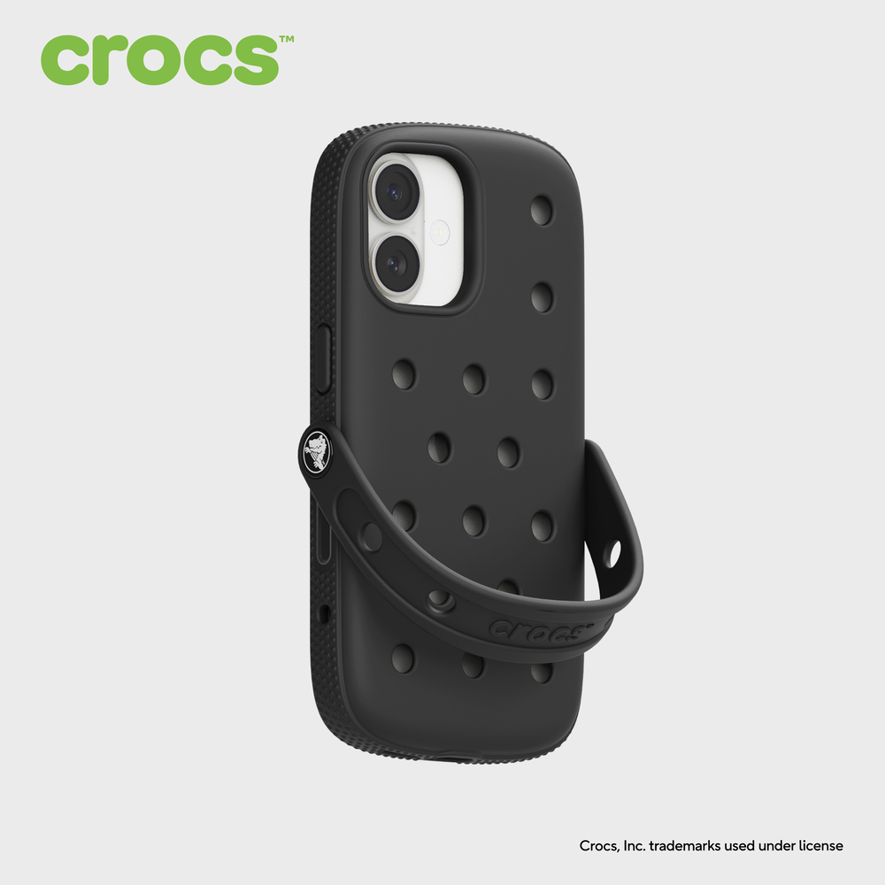 크록스 핸드폰 케이스 for iPhone Series 블랙, 아이폰16 - 상세 이미지 2