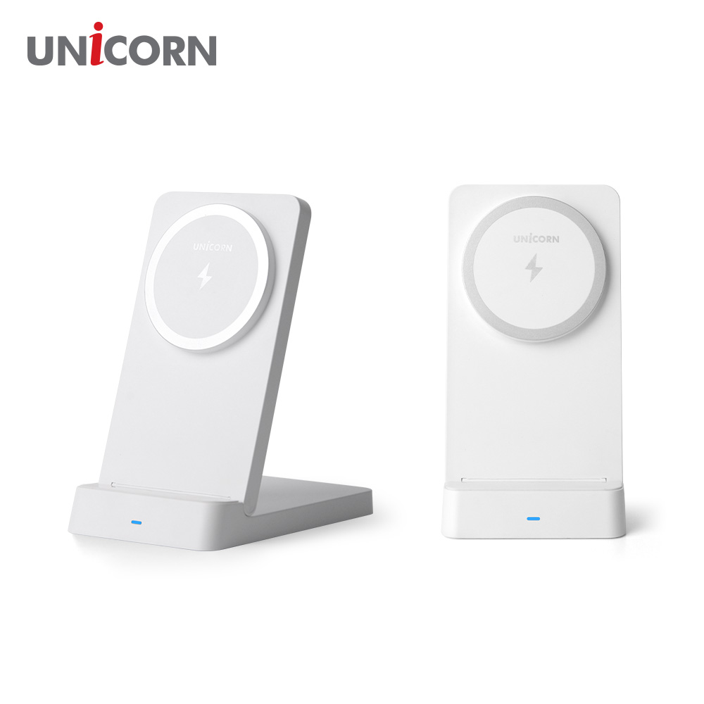 유니콘 맥세이프 무선충전기 15W 접이식 스탠드거치대 PD3.0 QC3.0지원 ZQ-M15W 이미지 8