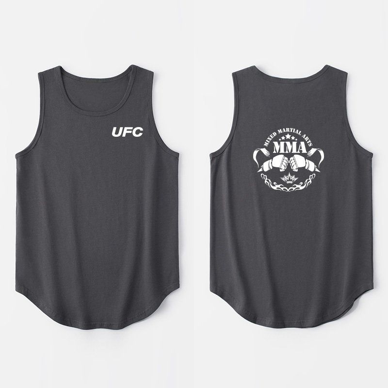 UFC 민소매 MMA 나시 운동복 파이터 복싱 헬스장 킥복싱 - 상품 이미지