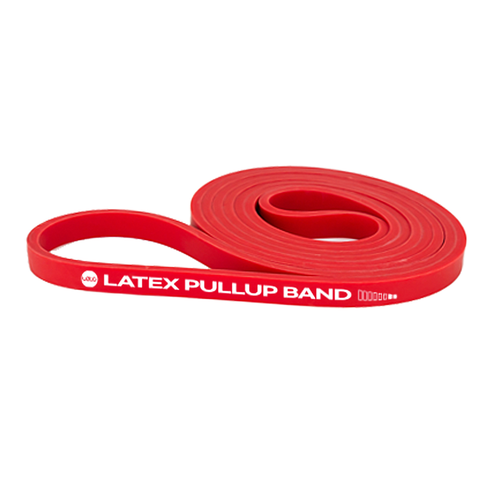 레토 풀업밴드 라텍스 고무 턱걸이 스트레칭 운동 헬스 튜빙밴드 2단계 LSW-P02 레드