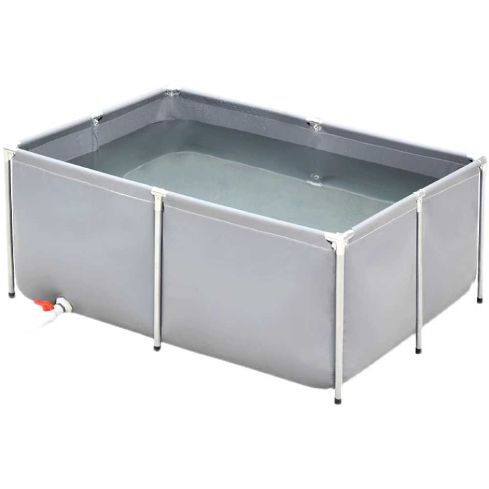 양식장 수조 간이 물고기 연못 물 탱크 야외 브래킷 0.4m 1x1m - 상품 이미지