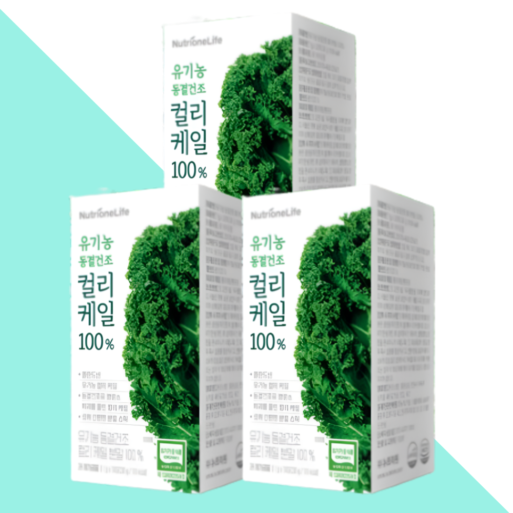 컬리케일 뉴트리원 유기농 곱슬케일 컬리 분말 30포X3박스 - 메인 이미지