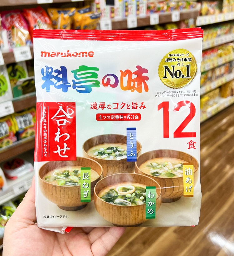 마루코메 료테이노아지 된장국 12개입 - 하카타몰