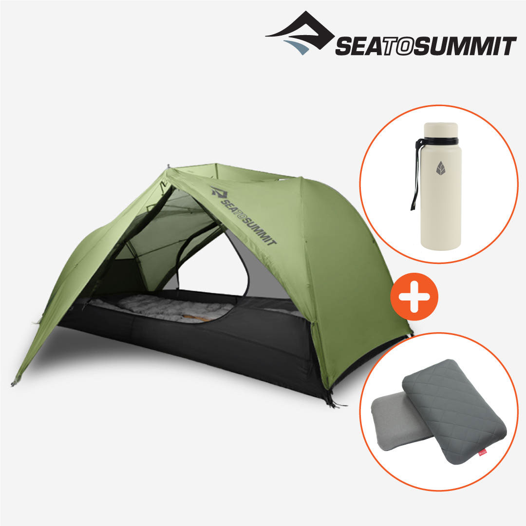 씨투써밋 텔러스 TR2 그린 메쉬 이너 텐트 백패킹 텐트 2인용 초경량 모토캠핑