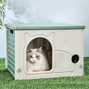 랩캣 고양이 강아지 야외 하우스 숨숨집 방수 길고양이 집 실외 겨울 솔직 후기 | 실제 사용자 리뷰 총정리 - 상품 이미지 1