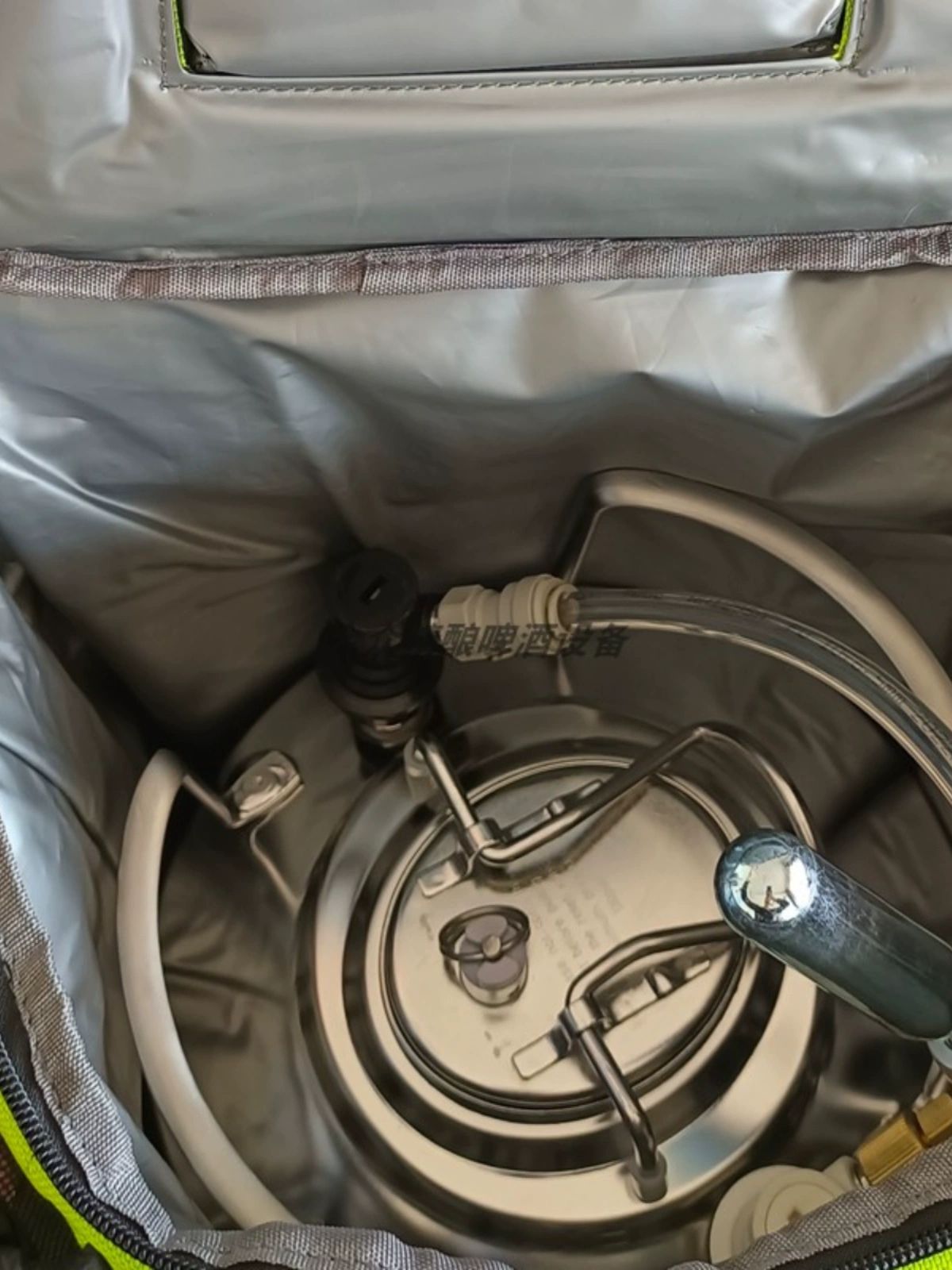 맥주보이 생맥주 기계 디스펜서 맥주 휴대용 가방 맥주백+통 세트 1개 - 상세 이미지 5