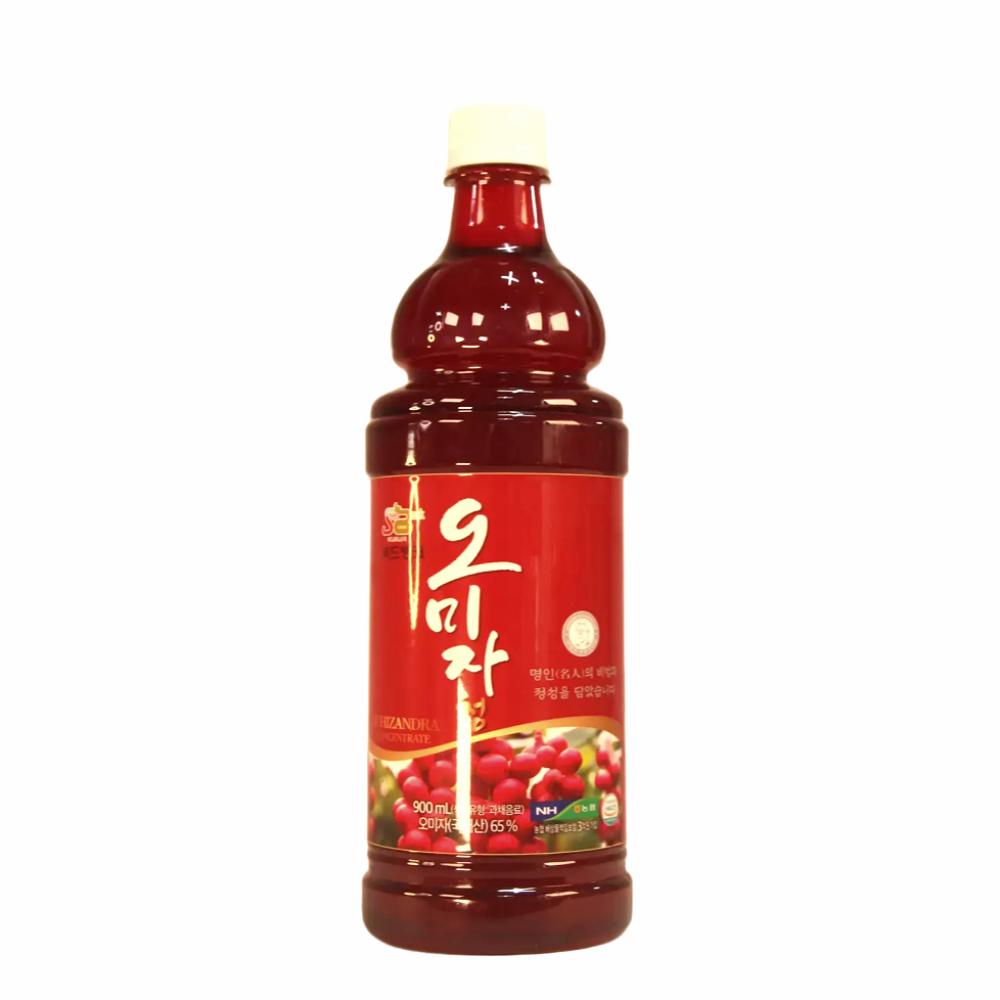 씨드뱅크 오미자 원액 엑기스 오미자청900ml