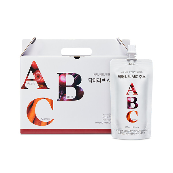 닥터리브 ABC 주스 4~6박스 (각100ml x10포) - 상품 이미지