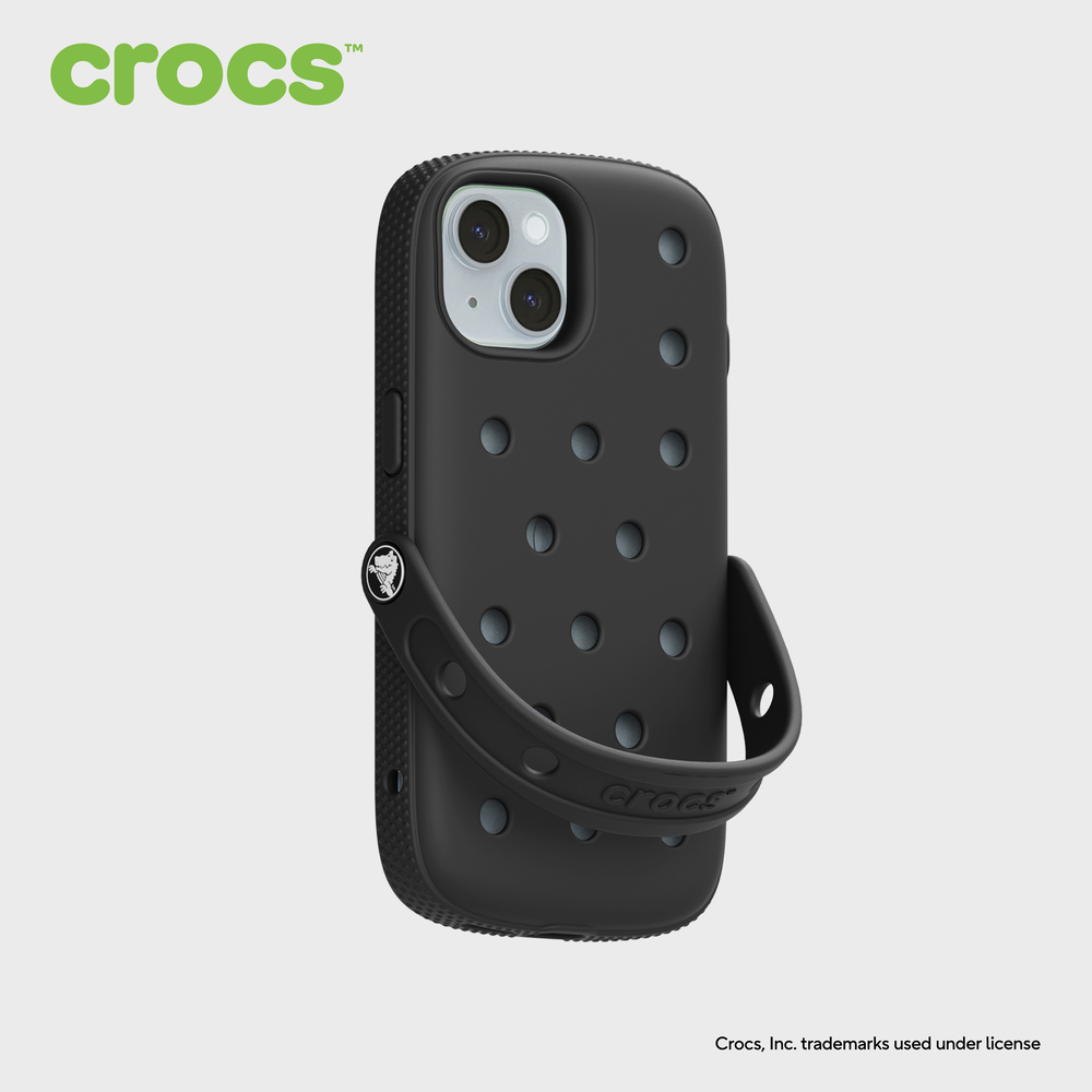 크록스 핸드폰 케이스 for iPhone Series 블랙, 아이폰15 - 상세 이미지 2