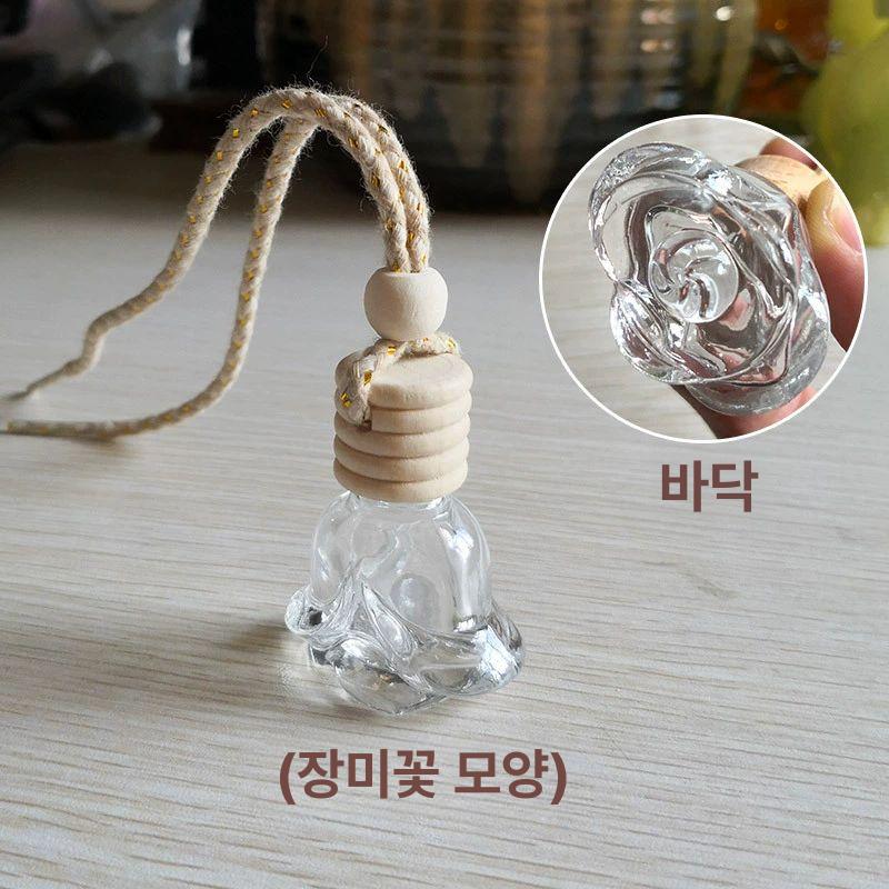 차량용 백미러 악세사리 걸이형 지속 향 꾸미기 10ml 평면 원형 기타 향조 - 상세 이미지 3