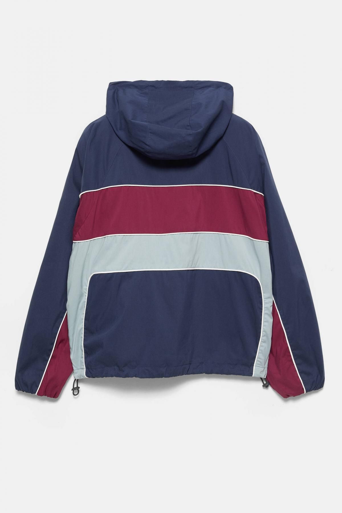 풀앤베어 테크니컬 배색 경량 바람막이 자켓 7700/305 NAVY - 상세 이미지 3