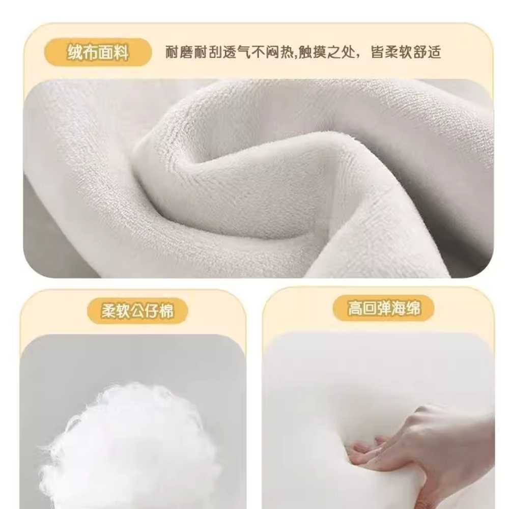 접이식 소파베드 매트리스 좌식 카우치 원룸 거실 화이트 175x90cm - 상세 이미지 4