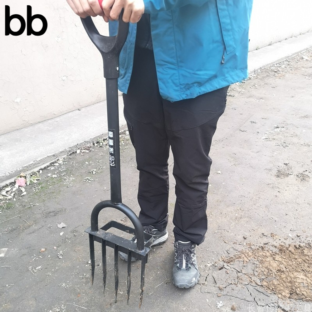 삼지창 도라지창 호크 쟁쇠 삼발 고구마 모종삽 로타리삽 농기구 갈퀴 밭갈이 경량 - 상세 이미지 2