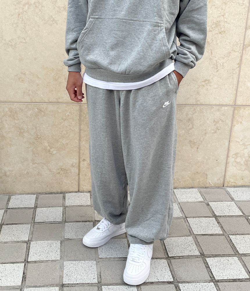 나이키 트레이닝 바지 오버핏 클럽 플리스 프렌치테리 벌룬 조거 팬츠
