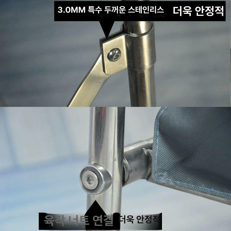 세탁물카트 린넨카트 런드리백 접이식 린넨 천가방 리넨 XL 접이식 프리미엄스틸 3+그레이 - 상세 이미지 3