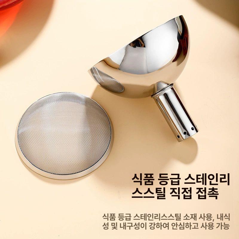 스테인리스 와인 및 위스키 디캔터 버킷 깔때기 잔 음료 데칸터 깔때기 - 상세 이미지 4